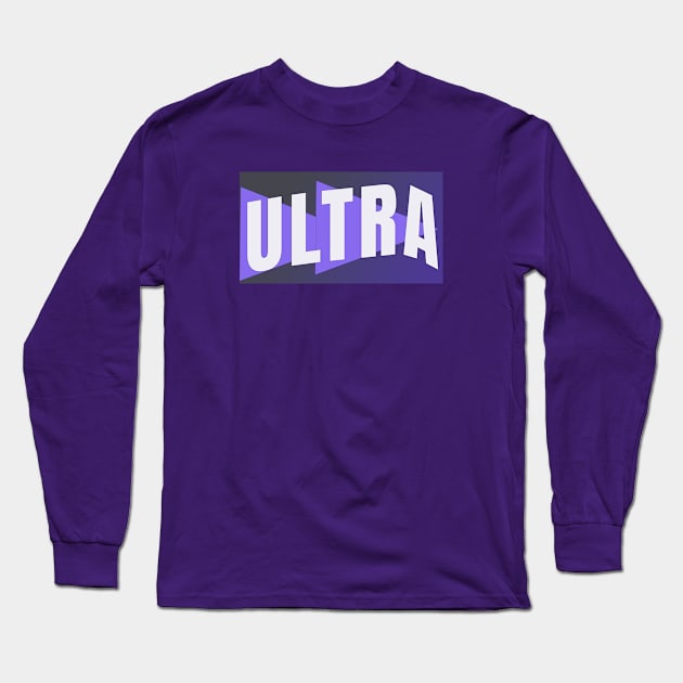 Ultra Violet Long Sleeve T-Shirt by Aurora X